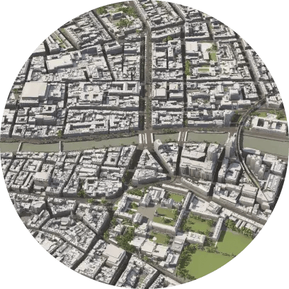 VU.CITY Dublin 3D Model