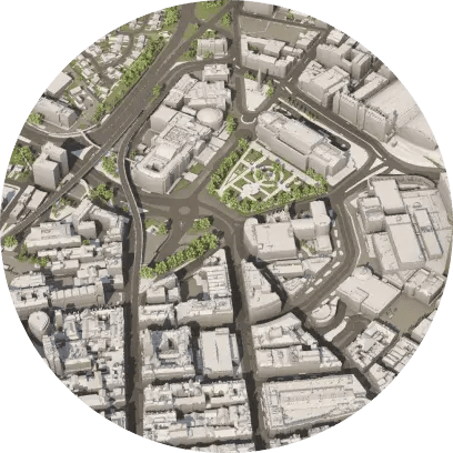 VU.CITY Liverpool 3D Model
