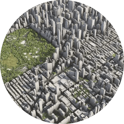 VU.CITY New York Manhattan 3D Model