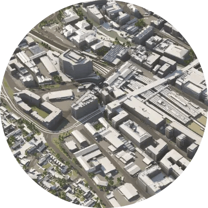 VU.CITY Nottingham 3D Model