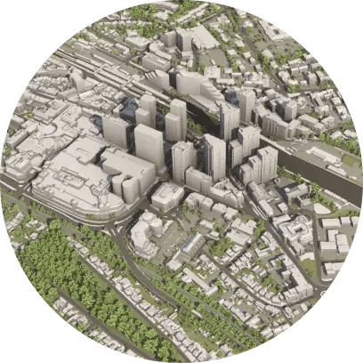 VU.CITY Woking 3D Model