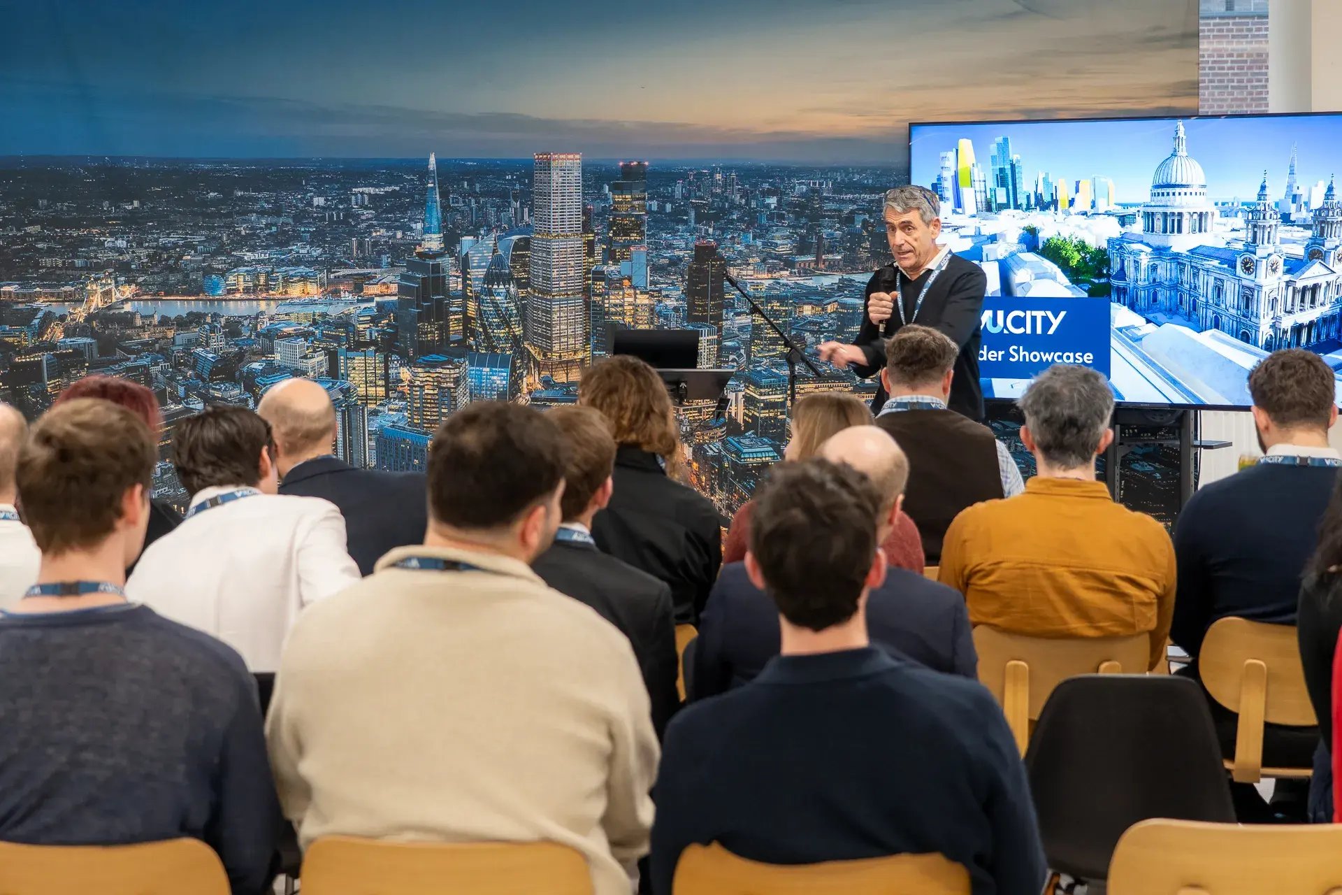 VU.CITY Beta Insider Event at the Eric Parry Architecture offices in London