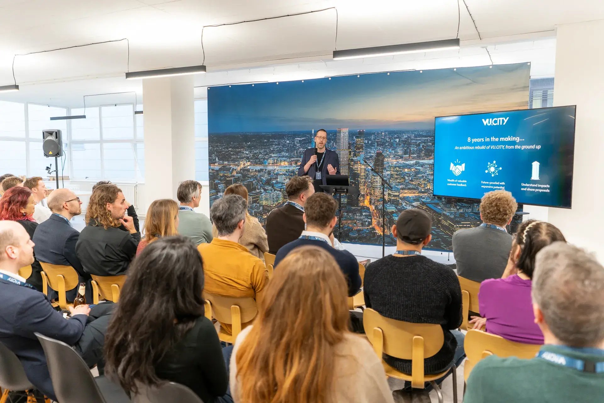 VU.CITY Beta Insider Event at the Eric Parry Architecture offices in London