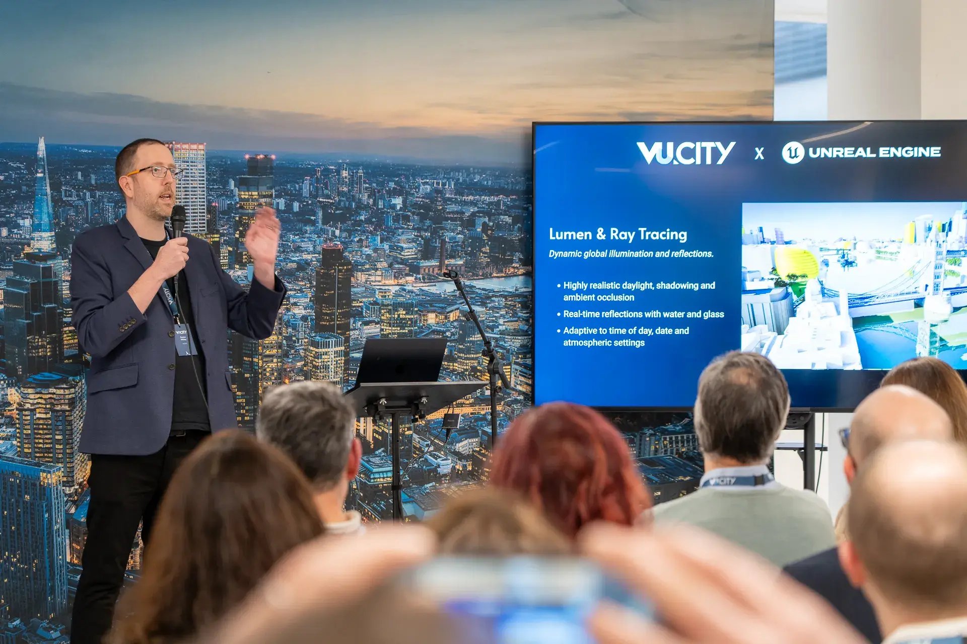 VU.CITY Beta Insider Event at the Eric Parry Architecture offices in London