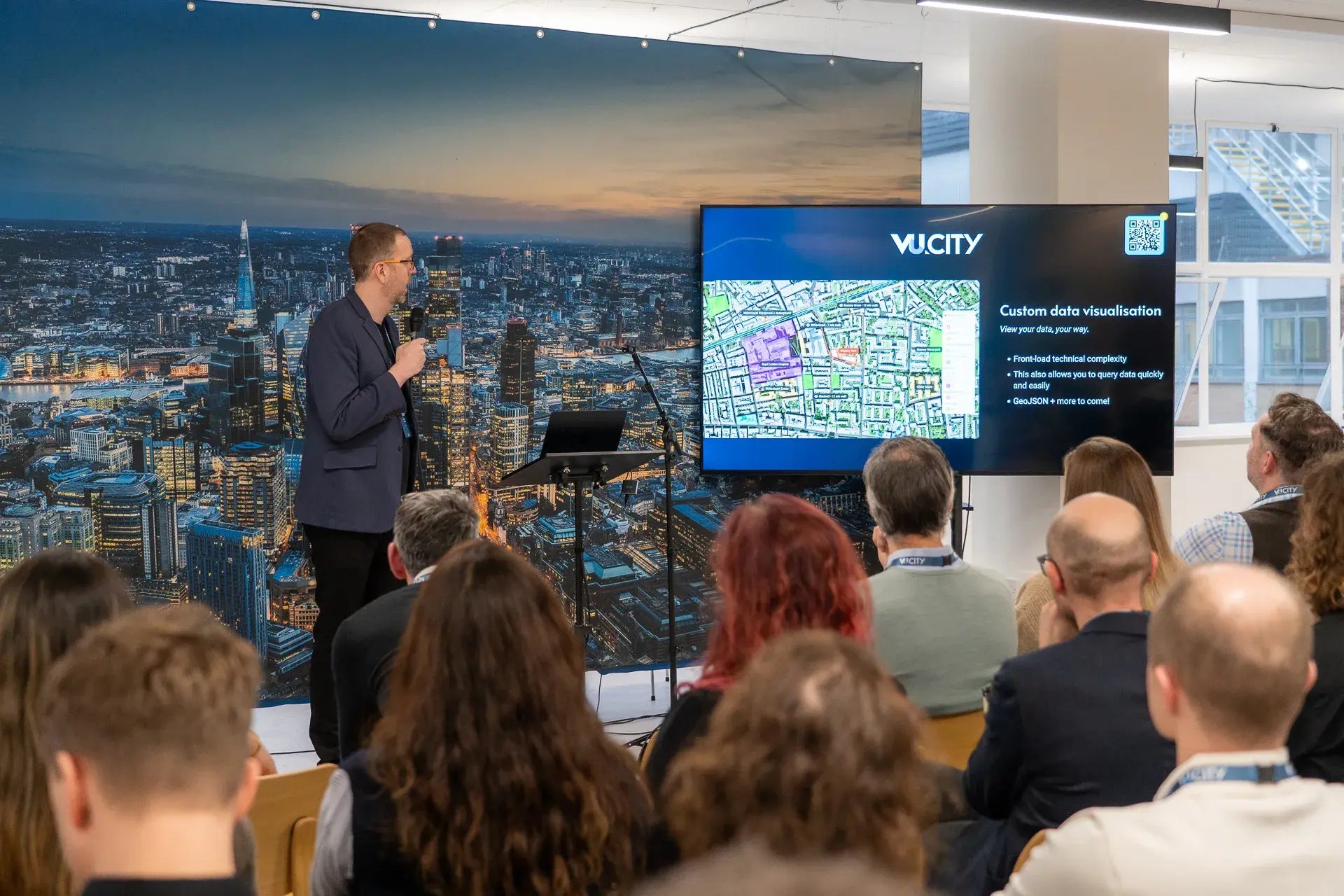 VU.CITY Beta Insider Event at the Eric Parry Architecture offices in London