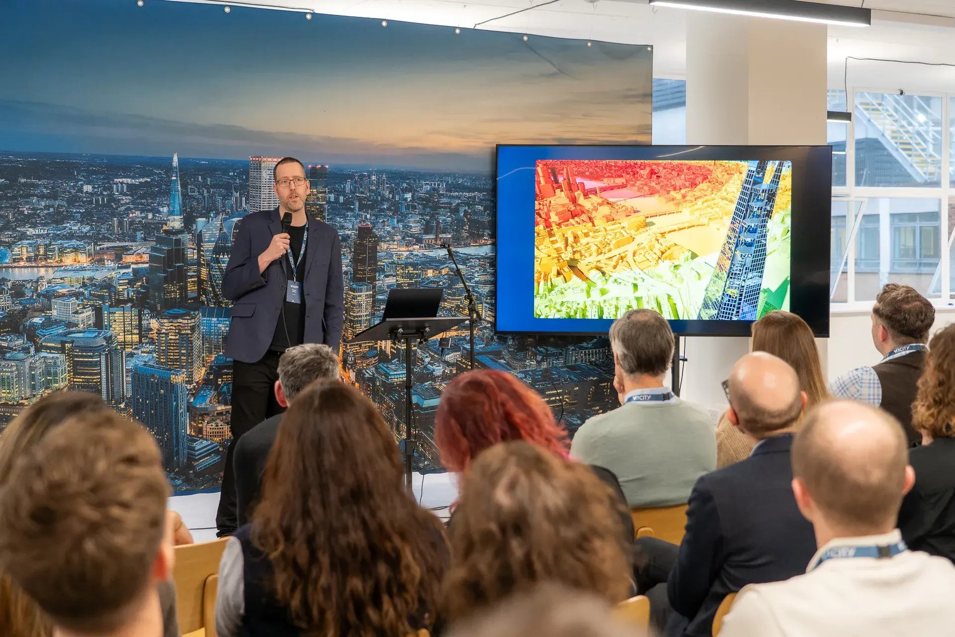 VU.CITY Beta Insider Event at the Eric Parry Architecture offices in London