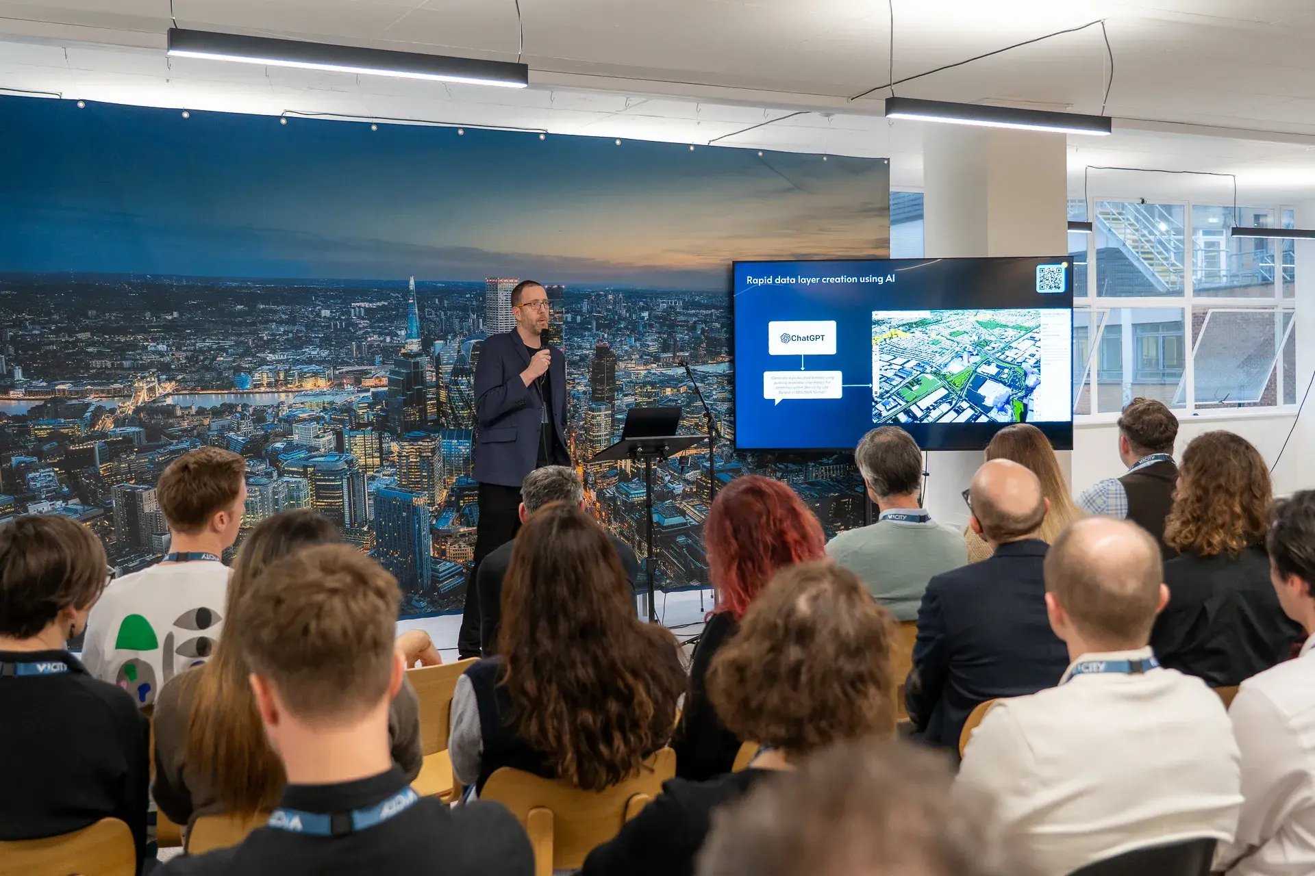 VU.CITY Beta Insider Event at the Eric Parry Architecture offices in London