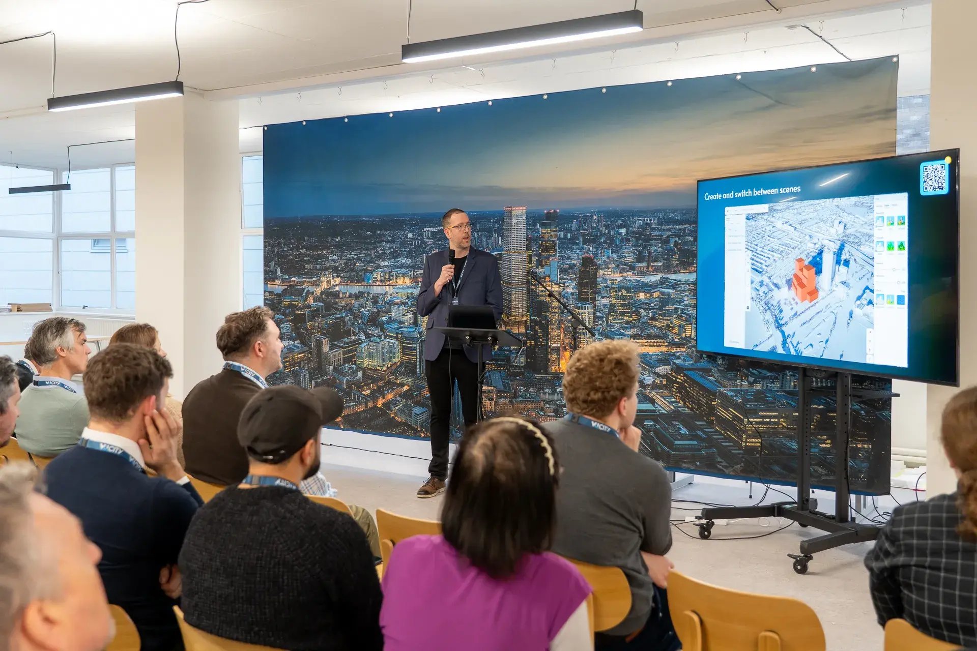 VU.CITY Beta Insider Event at the Eric Parry Architecture offices in London