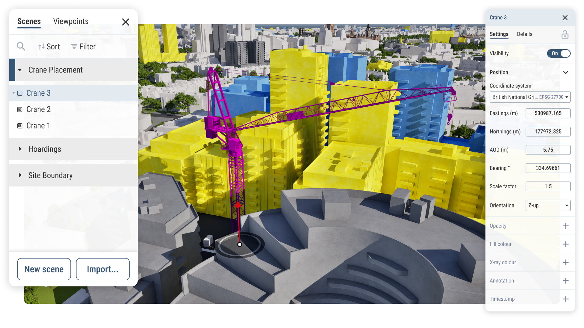Manage construction planning in 4D Manage construction planning in 4D