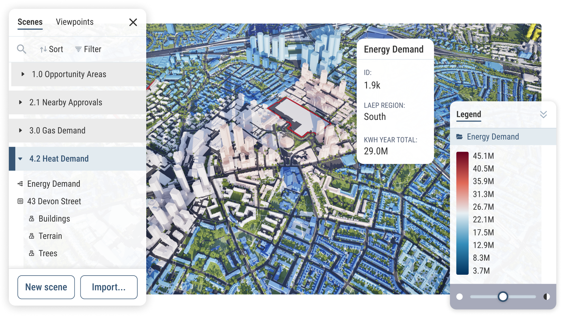 Build a picture of site opportunities using VU.CITY public data in 4D Build a picture of site opportunities using VU.CITY public data in 4D
