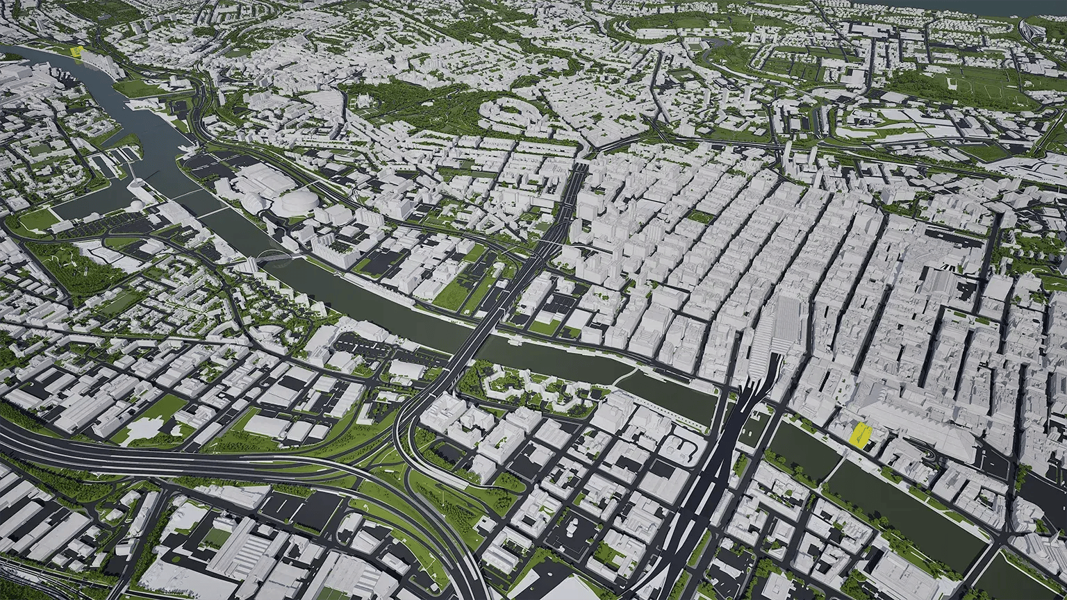 Glasgow consented timeline 2016 shown in VU.CITY