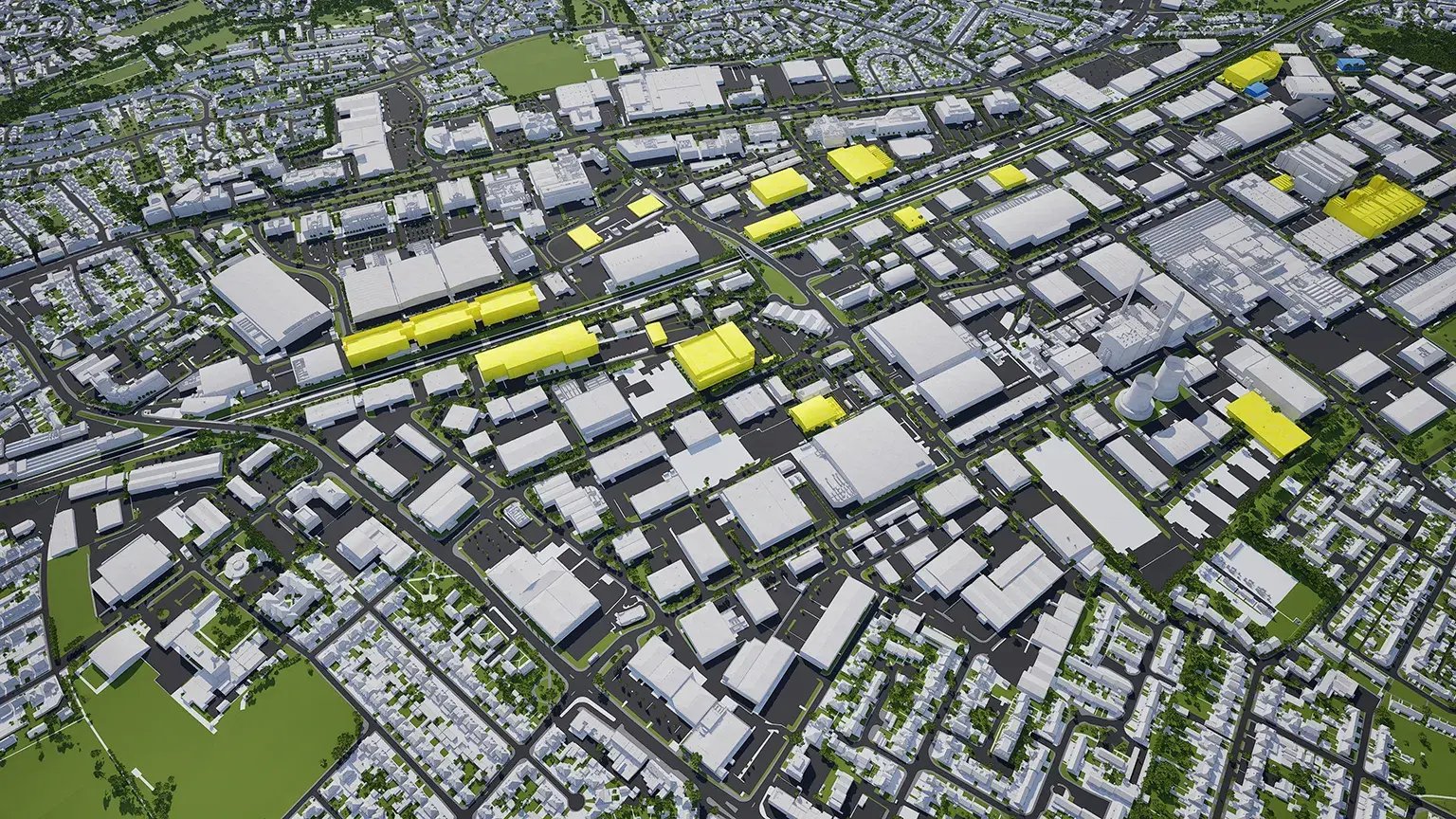 Slough consented timeline 2016 shown in VU.CITY