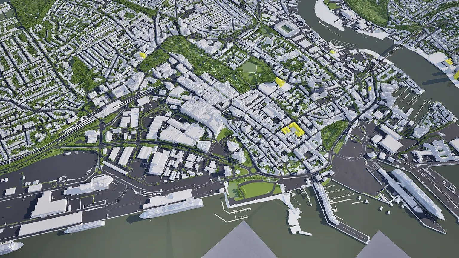 Southampton consented timeline 2016 shown in VU.CITY