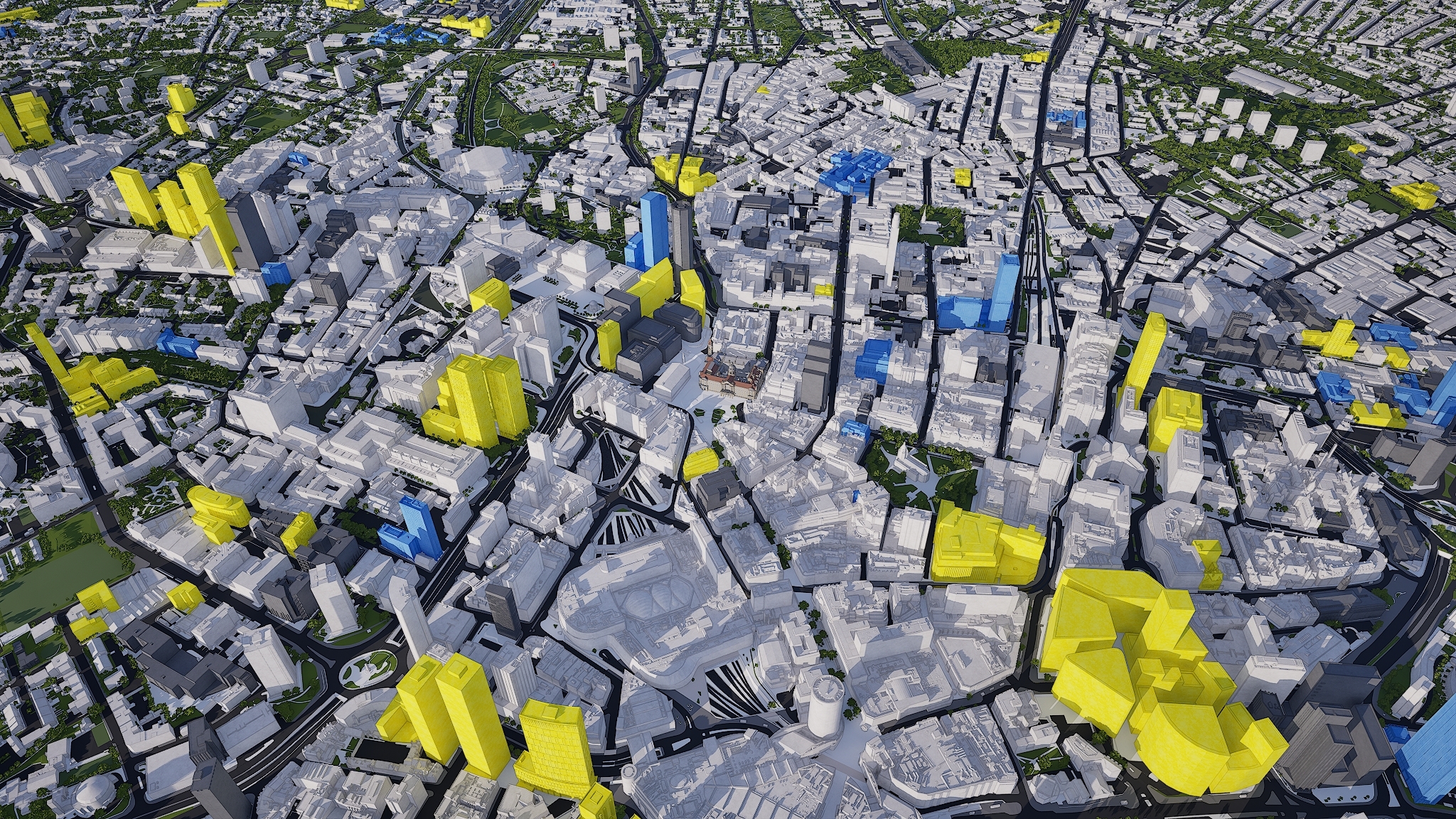 Birmingham in VU.CITY 3d model