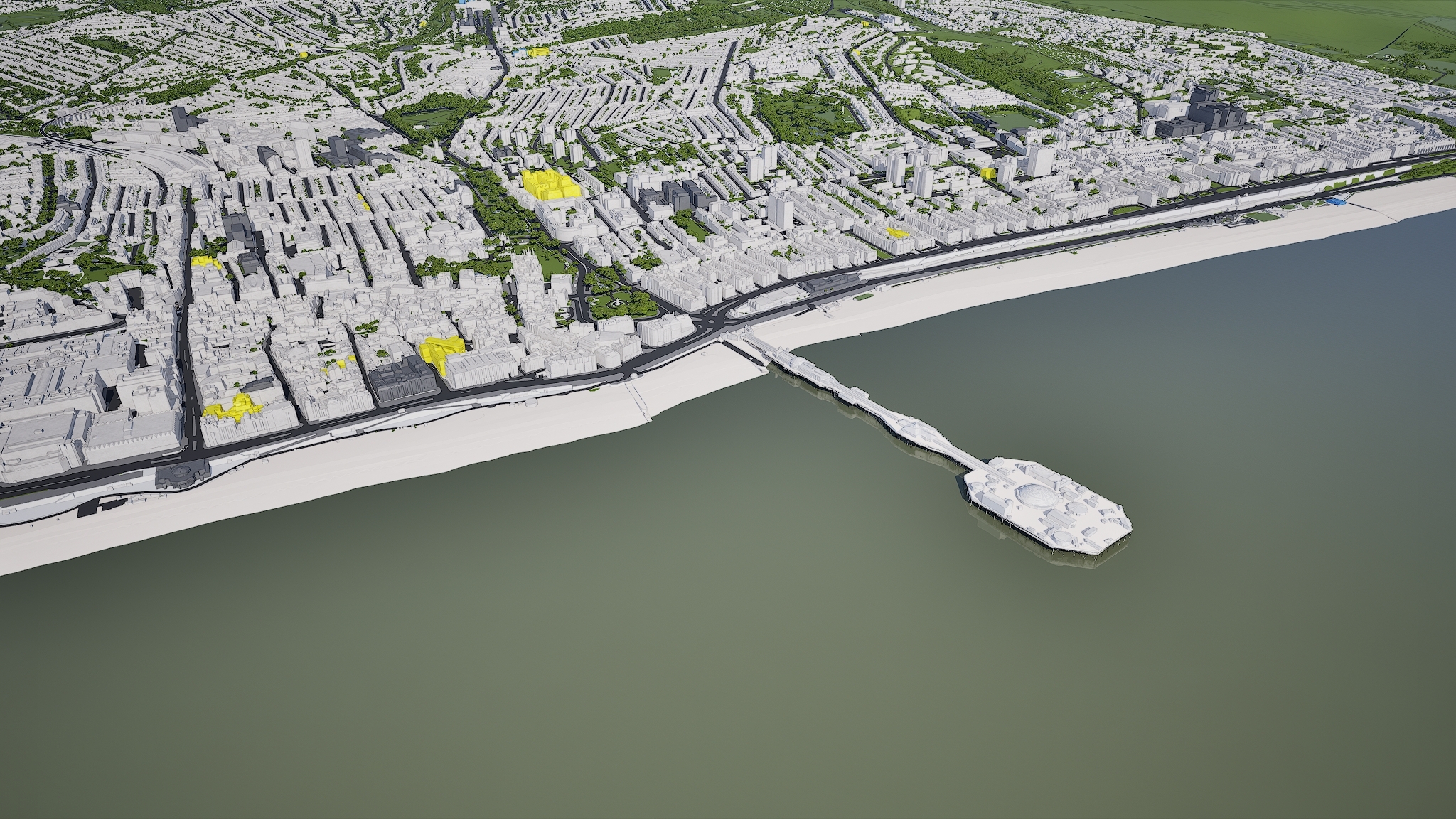 Brighton in VU.CITY 3D model