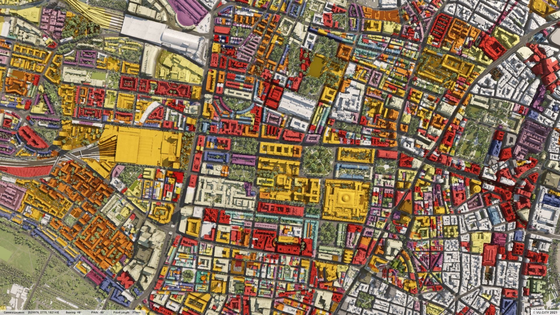 Building Age Dates from Colouring London