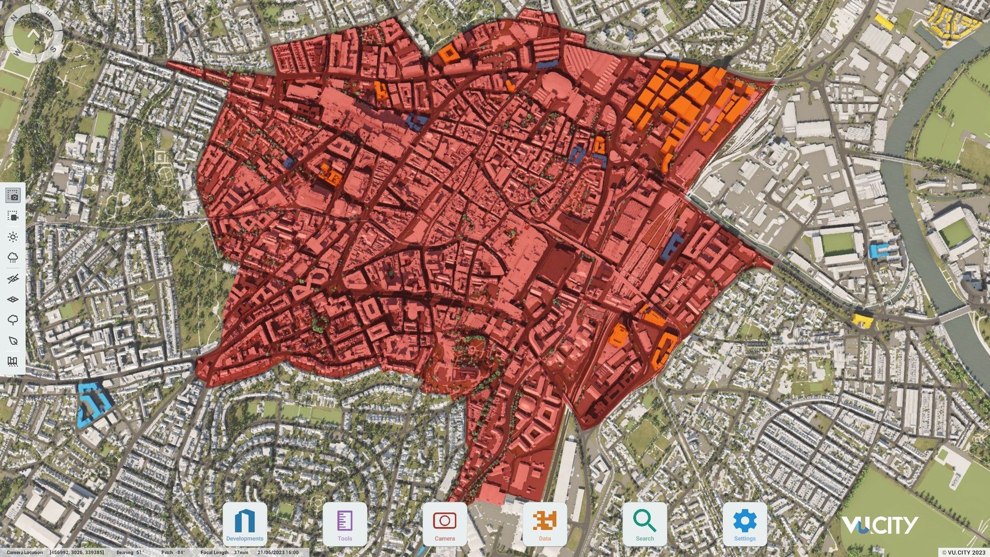 City Centre Boundary