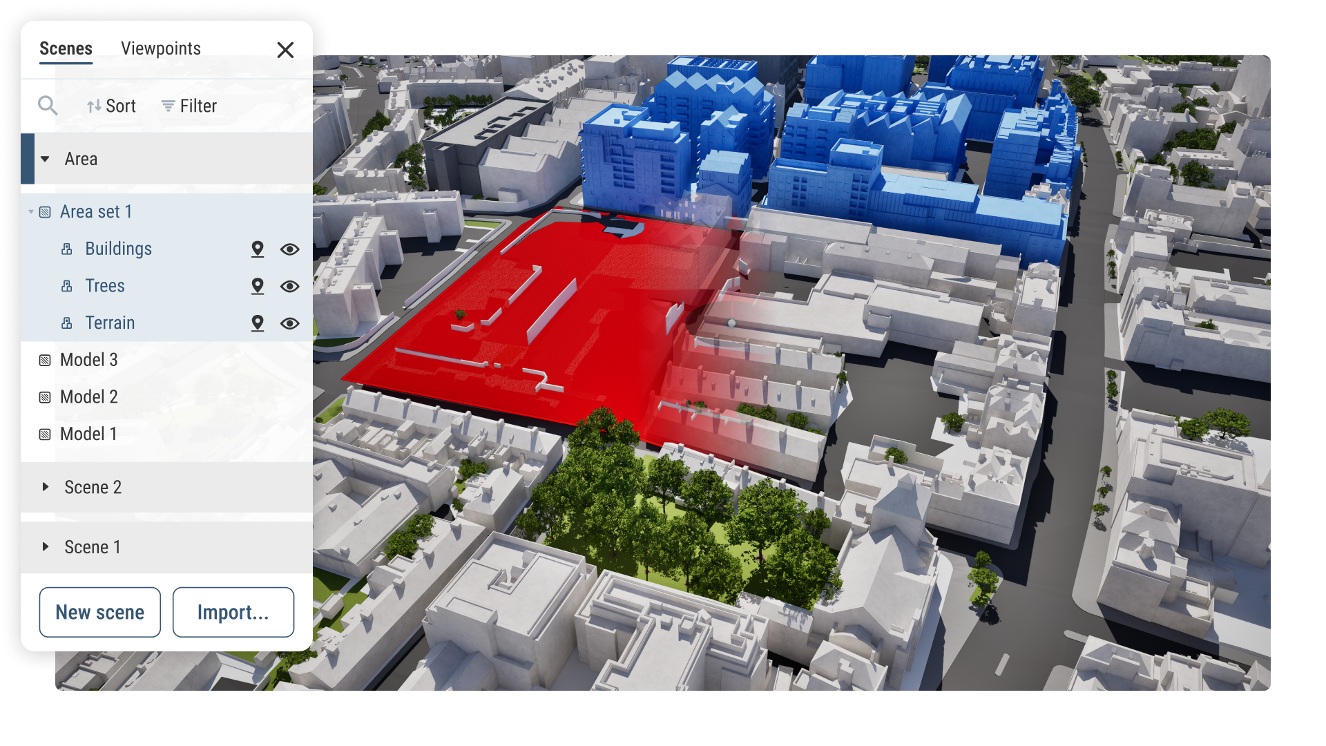 Edit and change maps and models in VU.CITY