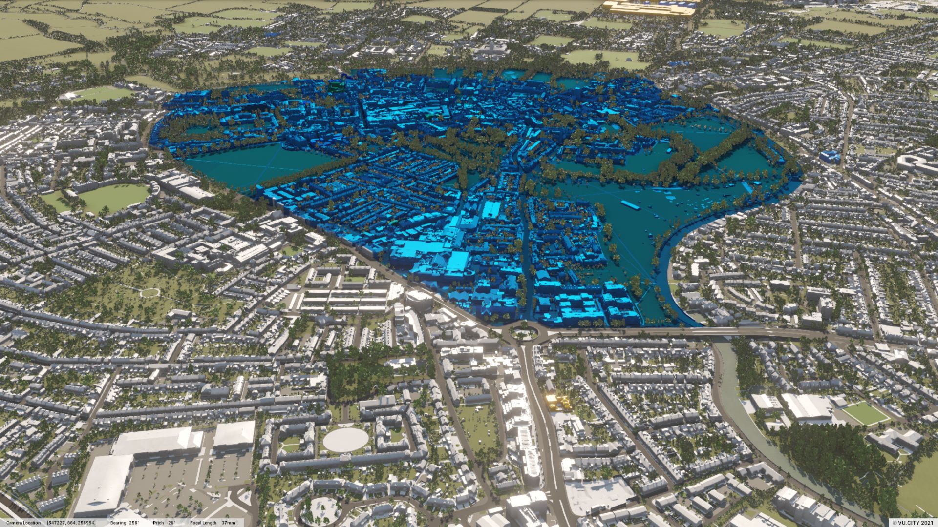 City Centre Data from Cambridge City Council