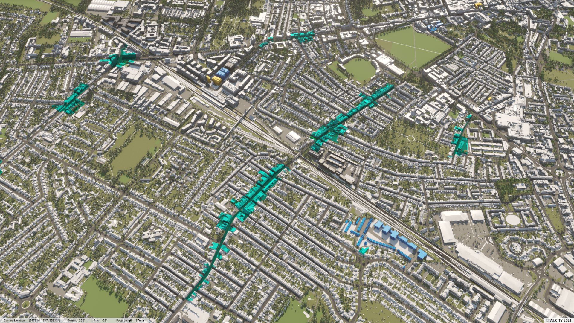 District Local or Neighbourhood Centre Data from Cambridge City Council