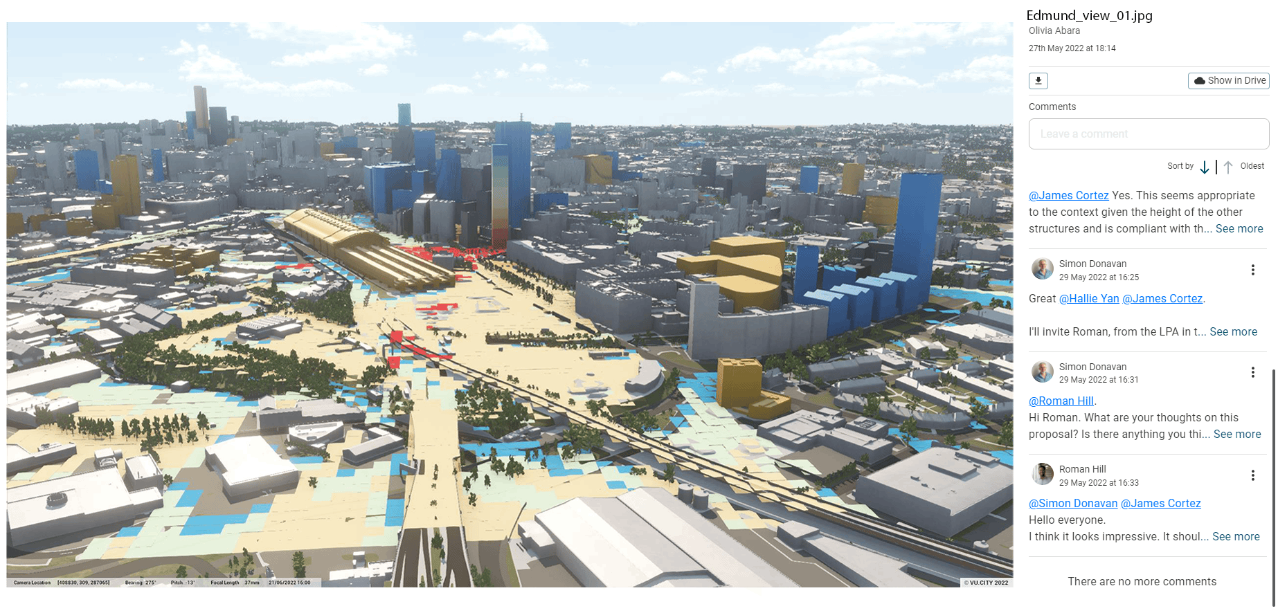 3d Model Of Birmingham Digital Twin For Urban Planning Design
