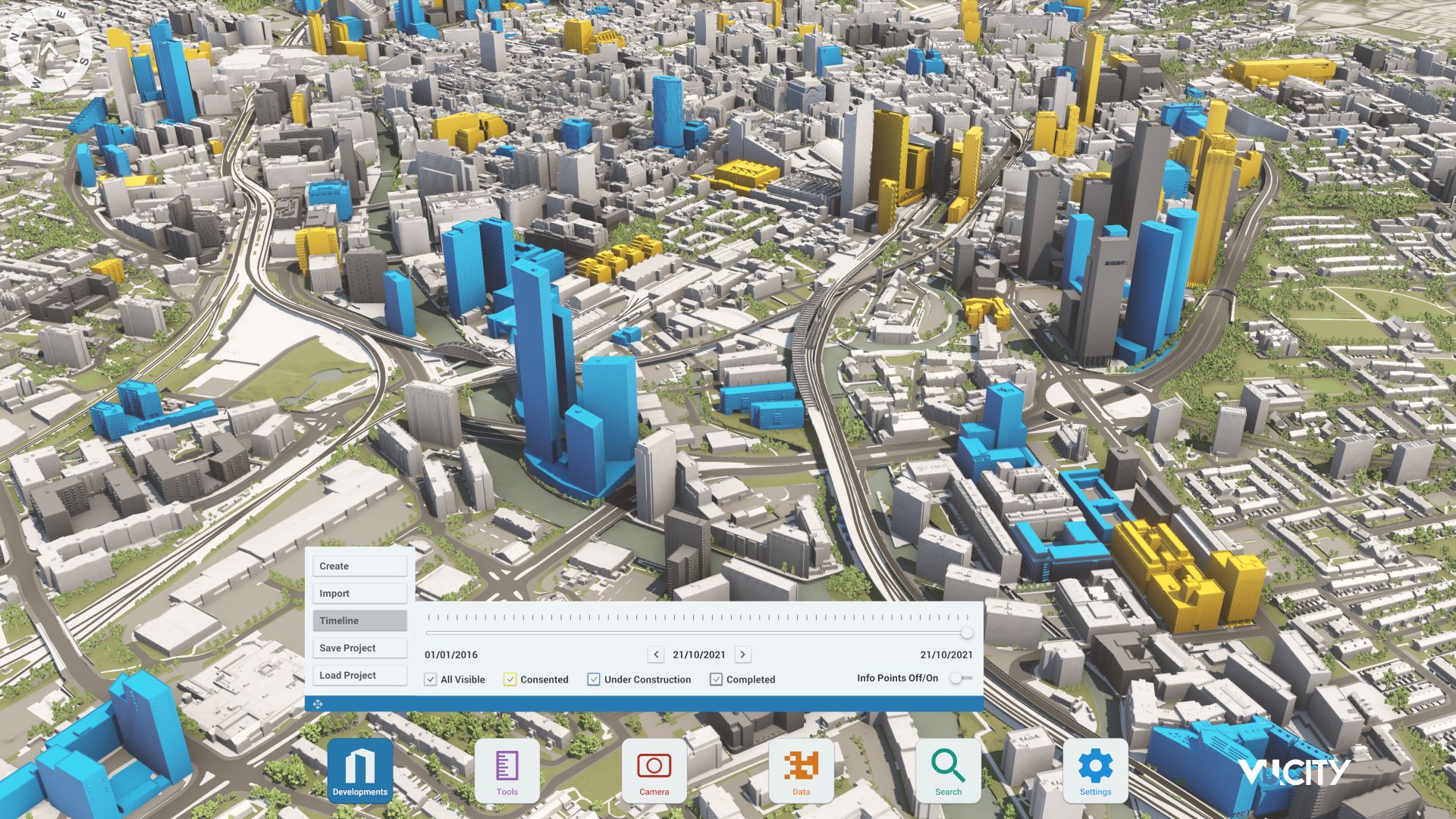3D Model of Manchester & Digital Twin for Urban Planning & Design