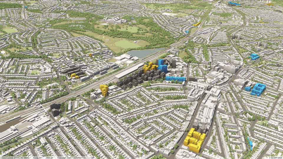 Haringey Council development timeline in VU.CITY